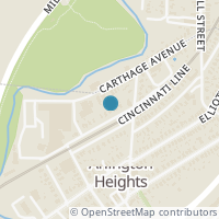 Map location of 548 Maple Ave, Arlington Heights OH 45215