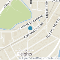 Map location of 204 Erkenbrecher Ave, Arlington Heights OH 45215