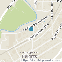 Map location of 207 Erkenbrecher Ave, Arlington Heights OH 45215