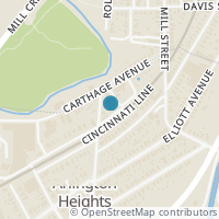 Map location of 616 Maple Ave, Arlington Heights OH 45215