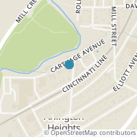 Map location of 209 Erkenbrecher Ave, Arlington Heights OH 45215