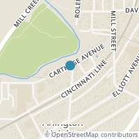 Map location of 211 Erkenbrecher Ave, Arlington Heights OH 45215