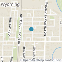 Map location of 704 Walnut St, Wyoming OH 45215