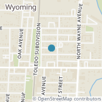 Map location of 710 Walnut St, Wyoming OH 45215