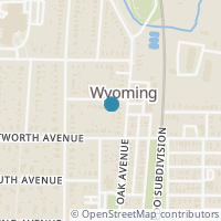 Map location of 333 Washington Ave, Wyoming OH 45215
