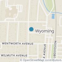 Map location of 310 Washington Ave, Wyoming OH 45215