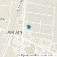 Map location of 4816 Myrtle Ave, Blue Ash OH 45242