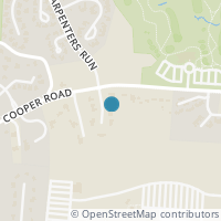Map location of 9788 Cooper Woods Ct, Blue Ash OH 45241