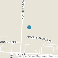 Map location of 4180 N Torch Rd, Coolville OH 45723