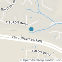 Map location of 8737 Tiburon Dr, Montgomery OH 45249