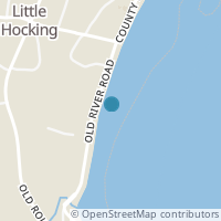 Map location of 9 Old River Rd, Little Hocking OH 45742