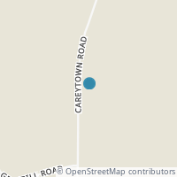 Map location of 9132 Careytown Rd, Hillsboro OH 45133