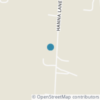 Map location of 1951 Hanna Ln, Londonderry OH 45647
