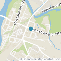 Map location of 127 W Loveland Ave, Loveland OH 45140