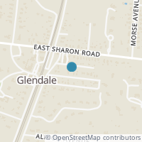 Map location of 316 Cleveland Ave, Glendale OH 45246