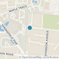Map location of 203 Washington Ave, Glendale OH 45246