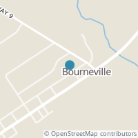 Map location of Twin Rd, Bourneville OH 45617