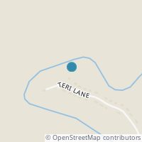 Map location of 78 Teri Ln, Little Hocking OH 45742