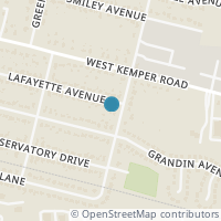 Map location of 505 Lafayette Ave, Springdale OH 45246