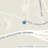 Map location of 5218 School House Rd, Little Hocking OH 45742