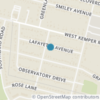 Map location of 545 Lafayette Ave, Springdale OH 45246