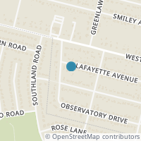Map location of 587 Lafayette Ave, Springdale OH 45246