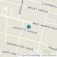 Map location of 536 Lafayette Ave, Springdale OH 45246