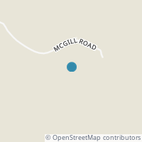 Map location of 22433 Mcgill Rd, Guysville OH 45735