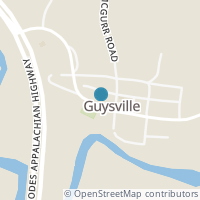 Map location of 329 Sr, Guysville OH 45735