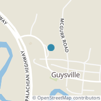 Map location of 6947 State Route 329, Guysville OH 45735