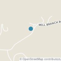 Map location of 1461 Mill Branch Rd, Belpre OH 45714