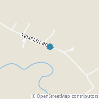 Map location of 7631 Templin Rd, Blanchester OH 45107
