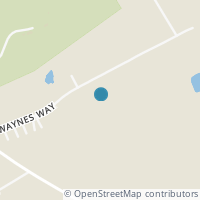 Map location of 8747 Waynes Way, Blanchester OH 45107