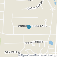 Map location of 1587 Congress Hill Ln, Fairfield OH 45014