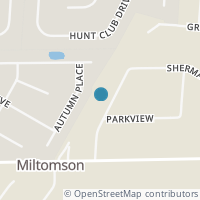 Map location of 6462 Sherman Terrace Dr, Mason OH 45040