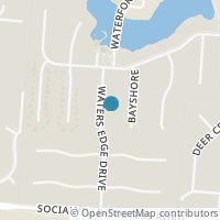 Map location of 7786 Waters Edge Dr, Mason OH 45040