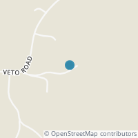 Map location of 3910 Veto Rd, Vincent OH 45784