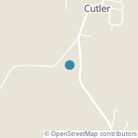 Map location of 2 Mile Run Rd Rear, Cutler OH 45724