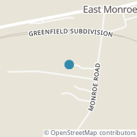 Map location of 12475 Monroe Rd, Leesburg OH 45135