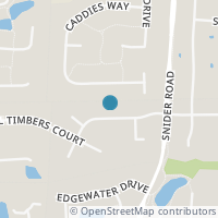 Map location of 6410 Timbers Ct, Mason OH 45040