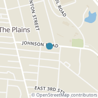 Map location of 29 Johnson Rd, The Plains OH 45780