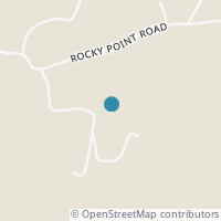 Map location of 1906 Rocky Point Rd, Fleming OH 45729