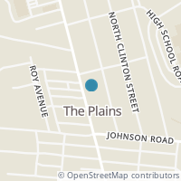 Map location of 23 N Plains Rd, The Plains OH 45780