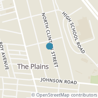 Map location of 32 N Clinton St, The Plains OH 45780