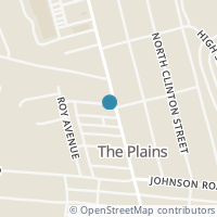 Map location of 28 N Plains Rd, The Plains OH 45780