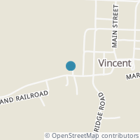 Map location of 76 Barrett South Rd, Vincent OH 45784