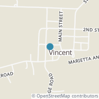 Map location of 40 High St, Vincent OH 45784