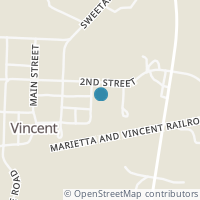Map location of 50 Mill St, Vincent OH 45784