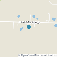 Map location of 6415 Layhigh Rd, Okeana OH 45053