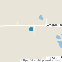 Map location of 5809 Layhigh Rd, Okeana OH 45053
